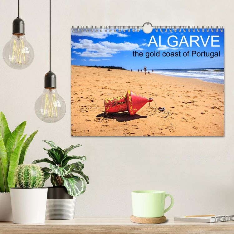 Produktbild: Algarve - the gold coast of Portugal (Wall Calendar 2026 DIN A4 landscape), CALVENDO 12 Month Wall Calendar