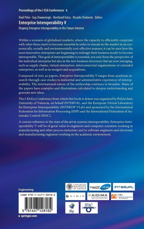 Produktbild: Enterprise Interoperability V
