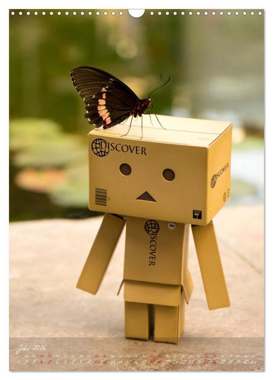 Produktbild: Ein Jahr voller Danbo (Wandkalender 2026 DIN A3 hoch), CALVENDO Monatskalender