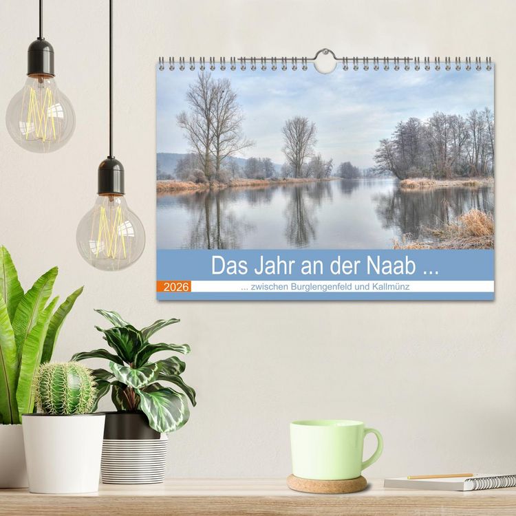 Produktbild: Das Jahr an der Naab zwischen Burglengenfeld und Kallm&uuml;nz (Wandkalender 2026 DIN A4 quer), CALVENDO Monatskalender