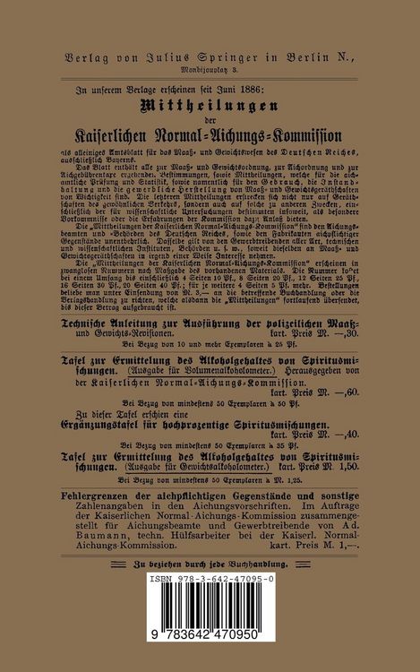 Produktbild: Handbuch des Aichungswesens