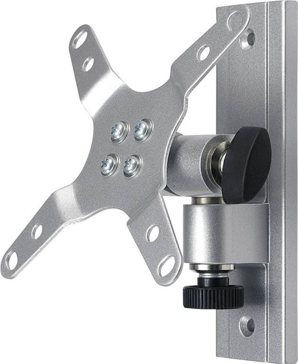 Produktbild: SpeaKa Professional SP-6444404 Monitor-Wandhalterung 1 Display(s) 33,0 cm (13") - 76,2 cm (30") Silber Neigbar, Schwenkbar