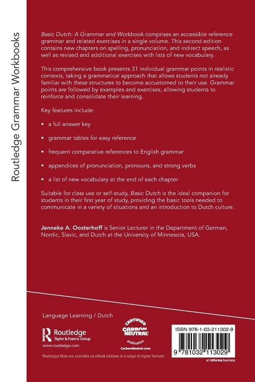 Produktbild: Oosterhoff, J: Basic Dutch