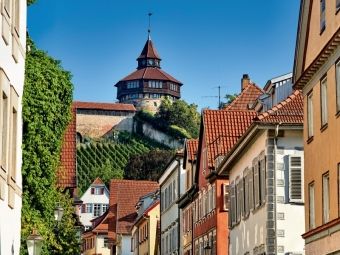 Produktbild: CALVENDO Puzzle Der dicke Turm der Esslingen Burg 1000 Teile Puzzle quer | 1000 Teile Lege-Gr&ouml;&szlig;e 64 &times; 48 cm Foto-Puzzle f&uuml;r gl&uuml;ckliche Stunden