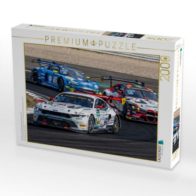 Produktbild: CALVENDO Puzzle Ford Mustang GT3, Haupt Racing Team, Car Nr. 1 | 2000 Teile Lege-Gr&ouml;&szlig;e 90x67cm Foto-Puzzle f&uuml;r gl&uuml;ckliche Stunden