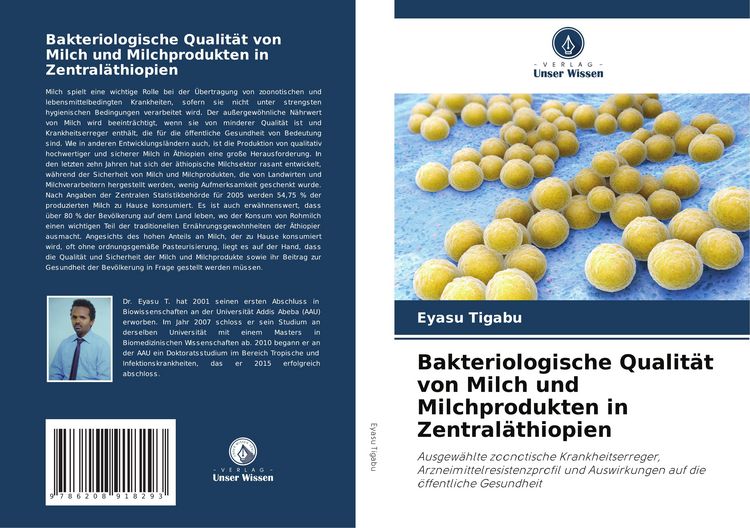 Produktbild: Bakteriologische Qualit&auml;t von Milch und Milchprodukten in Zentral&auml;thiopien