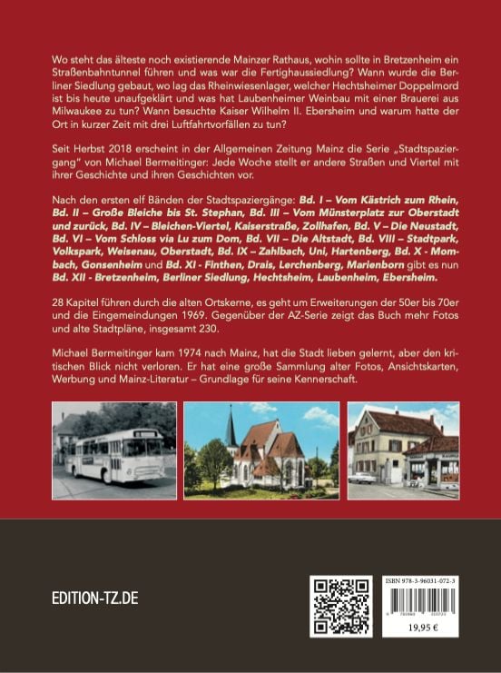 Produktbild: Mainzer Stadtspazierg&auml;nge XII