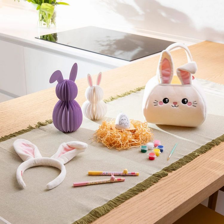 Produktbild: Legami Dekorationsset f&uuml;r Eier - Hoppy Easter - Hase