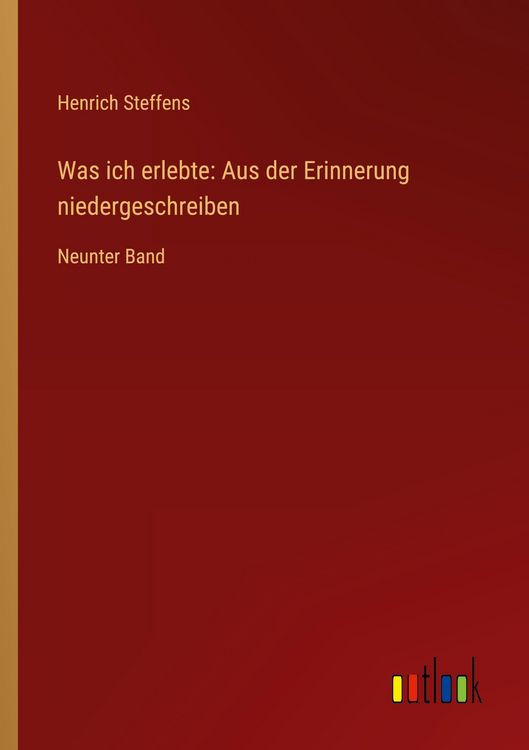 Produktbild: Was ich erlebte: Aus der Erinnerung niedergeschreiben