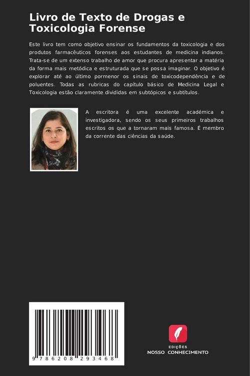Produktbild: Livro de Texto de Drogas e Toxicologia Forense