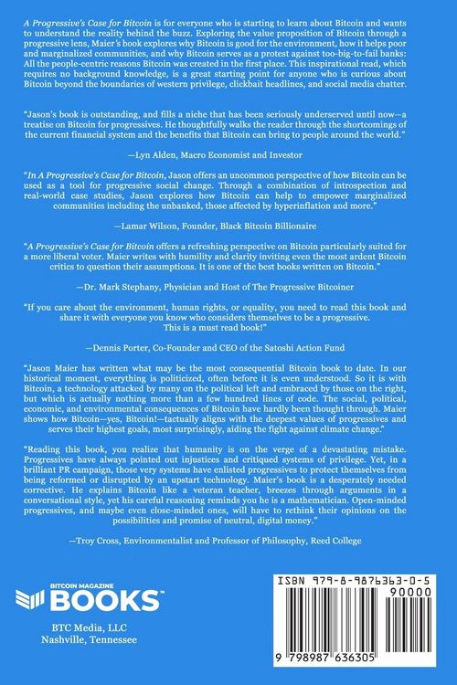 Produktbild: A Progressive's Case for Bitcoin
