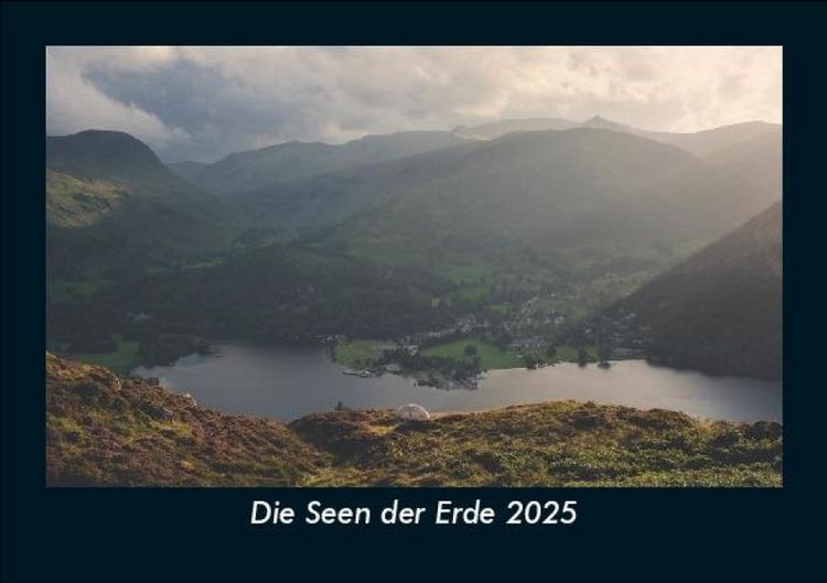 Produktbild: Die Seen der Erde 2025 Fotokalender DIN A5
