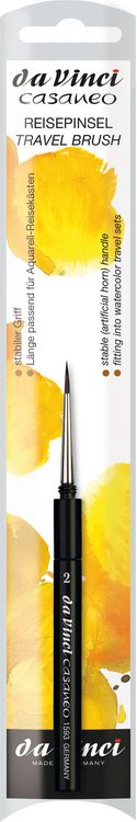 Produktbild: da Vinci Pinsel CASANEO Reisepinsel, Serie 1593TP Gr. 2, rund