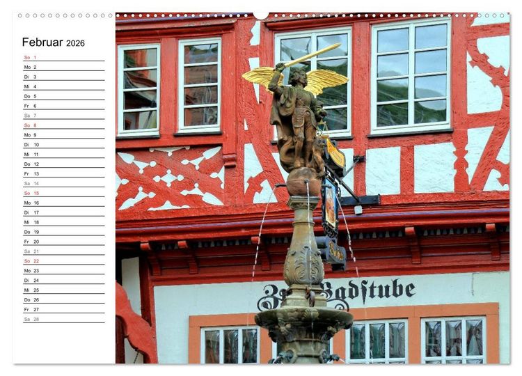 Produktbild: Eine Perle an der Mosel &ndash; Bernkastel-Kues (Wandkalender 2026 DIN A2 quer), CALVENDO Monatskalender