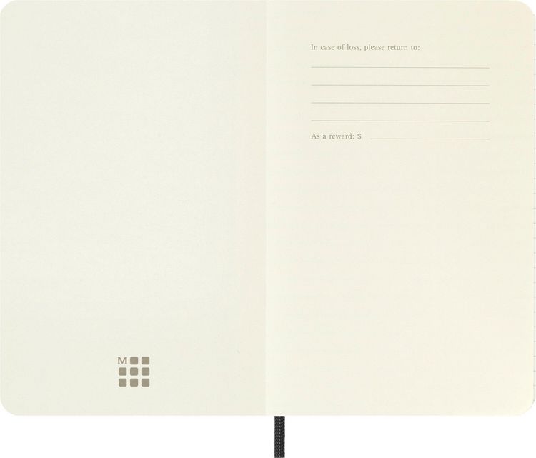 Produktbild: Moleskine. Notizbuch kariert klein