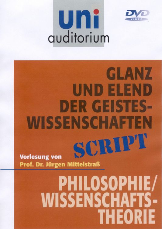 Produktbild: Glanz und Elend der Geisteswissenschaften