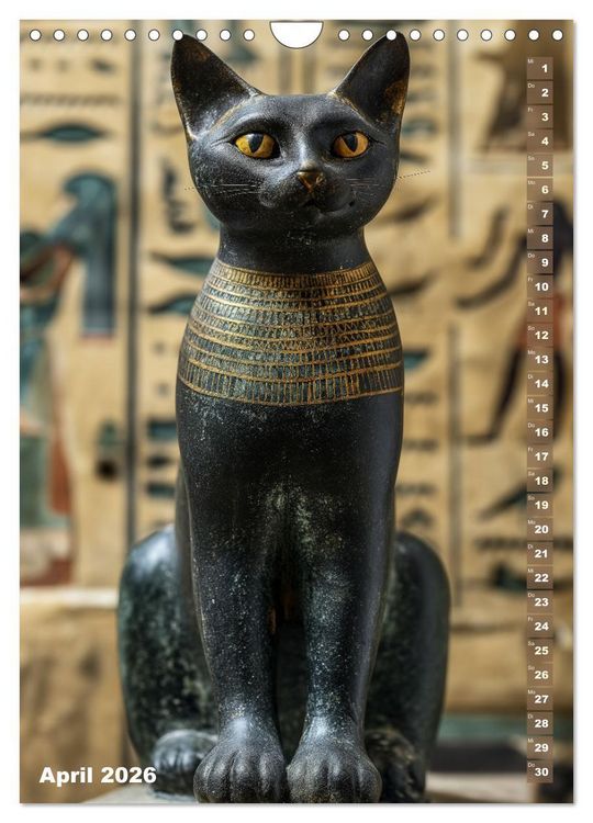 Produktbild: &Auml;gyptische Algorithmen - K&uuml;nstliche Intelligenz trifft auf das alte &Auml;gypten (Wandkalender 2026 DIN A4 hoch), CALVENDO Monatskalender