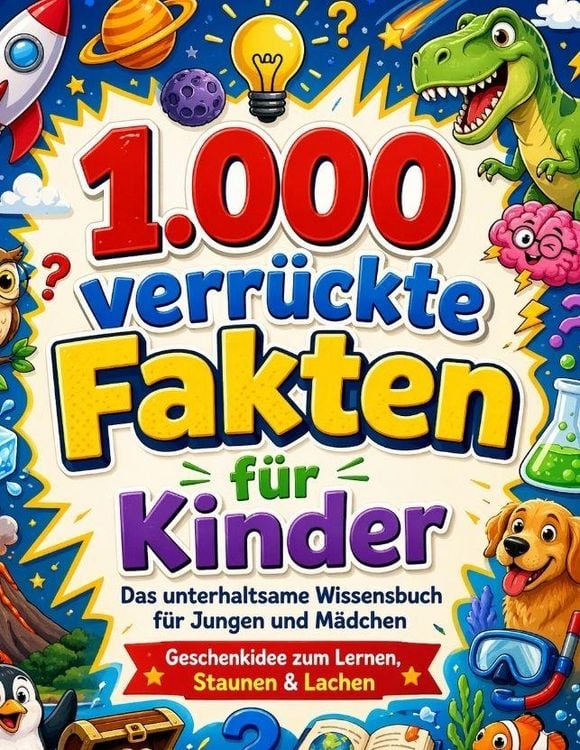 Produktbild: Mikulaschek, D: 1.000 verr&uuml;ckte Fakten f&uuml;r Kinder