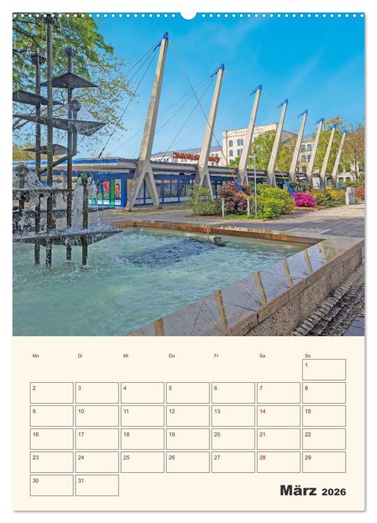 Produktbild: Chemnitz Kulturhauptstadt Terminplaner (hochwertiger Premium Wandkalender 2026 DIN A2 hoch), Kunstdruck in Hochglanz