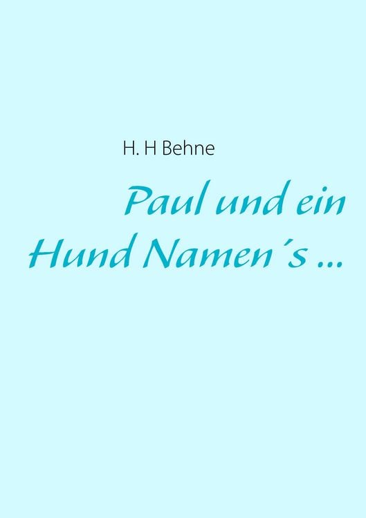 Produktbild: Paul und ein Hund Namen's ...