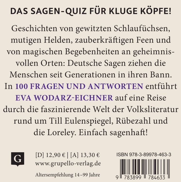 Produktbild: Deutsche Sagen-Quiz