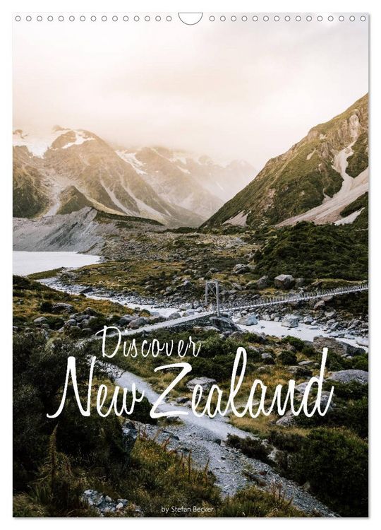 Produktbild: Discover New Zealand (Wall Calendar 2026 DIN A3 portrait), CALVENDO 12 Month Wall Calendar