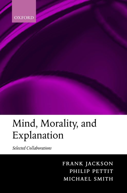 Produktbild: Mind, Morality, and Explanation