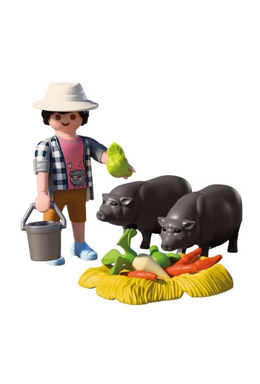 Produktbild: Landwirt mit H&auml;ngebauchschwein