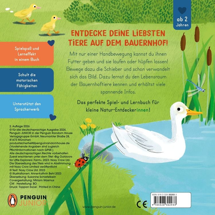Produktbild: Komm mit nach drau&szlig;en! - Tiere auf dem Bauernhof