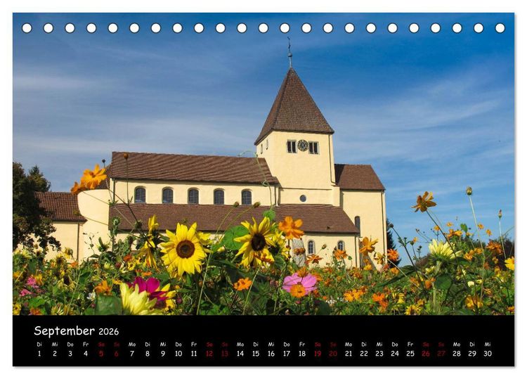 Produktbild: Traumhaft sch&ouml;ner Bodensee (Tischkalender 2026 DIN A5 quer), CALVENDO Monatskalender