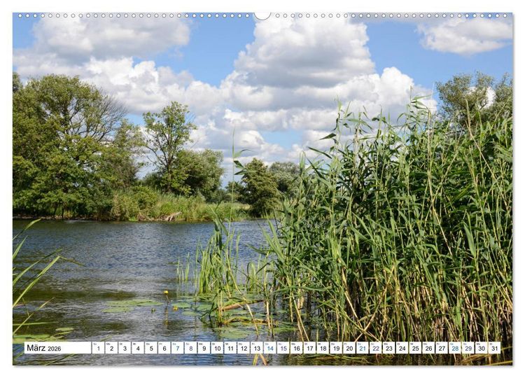 Produktbild: Ein Sommer im Havelland - Spaziergang entlang am Havelradweg (hochwertiger Premium Wandkalender 2026 DIN A2 quer), Kunstdruck in Hochglanz