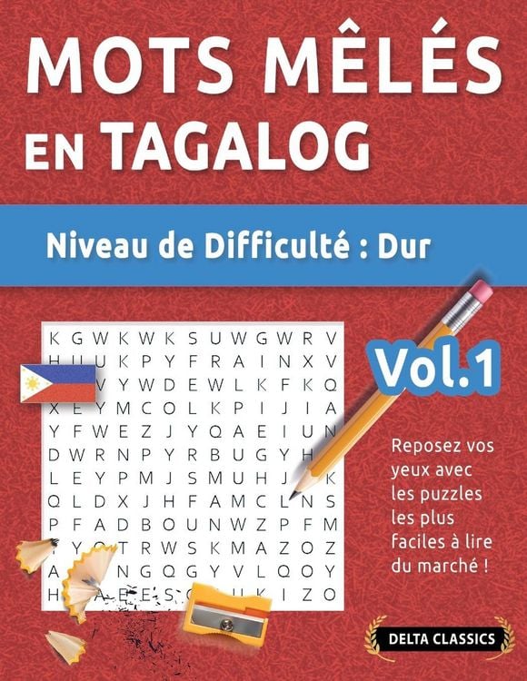 Produktbild: MOTS M&Ecirc;L&Eacute;S EN TAGALOG - NIVEAU DE DIFFICULT&Eacute;