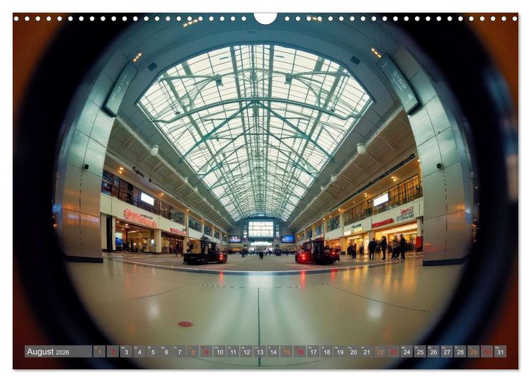 Produktbild: Fisheye Fotografie (Wandkalender 2026 DIN A3 quer), CALVENDO Monatskalender