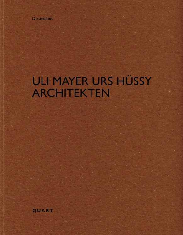 Produktbild: Uli mayer urs h&uuml;ssy architekten