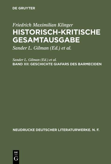 Produktbild: Geschichte Giafars des Barmeciden