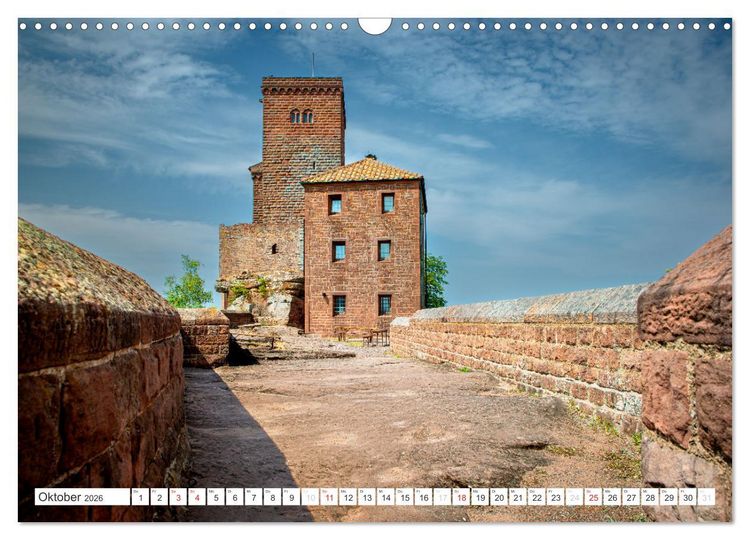 Produktbild: Pf&auml;lzer Sehensw&uuml;rdigkeiten (Wandkalender 2026 DIN A3 quer), CALVENDO Monatskalender