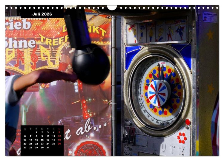 Produktbild: Kirmesrummel (Wandkalender 2026 DIN A3 quer), CALVENDO Monatskalender