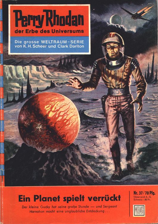 Produktbild: Perry Rhodan 37: Ein Planet spielt verr&uuml;ckt