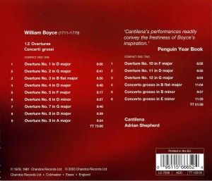 Produktbild: Shepherd, A: Ouvertures & Concerti Grossi