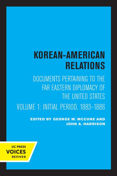 Produktbild: Korean-American Relations