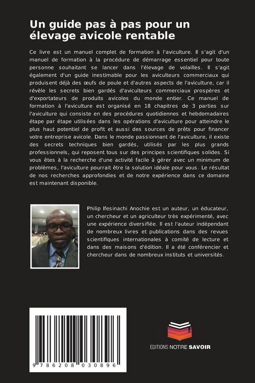 Produktbild: Un guide pas &agrave; pas pour un &eacute;levage avicole rentable