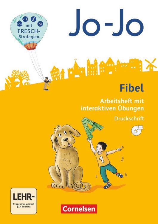 Produktbild: Jo-Jo Fibel 1. Schuljahr - Allgemeine Ausgabe - Neubearbeitung 2016. Arbeitsheft in Druckschrift mit interaktiven &Uuml;bungen auf scook.de