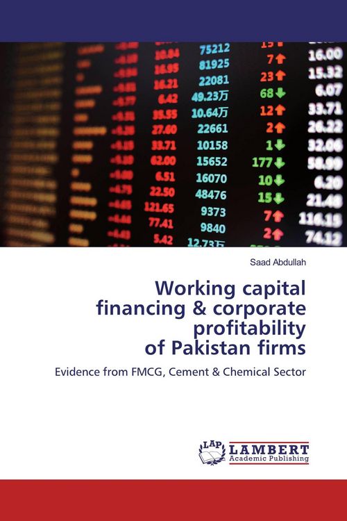Produktbild: Working capital financing & corporate profitability of Pakistan firms