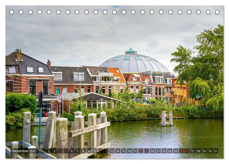 Produktbild: Haarlem - Kleine Schwester von Amsterdam (Tischkalender 2027 DIN A5 quer), CALVENDO Monatskalender