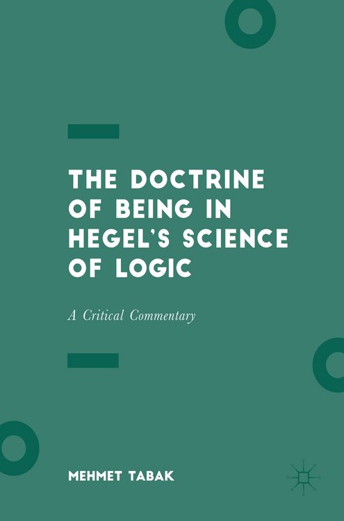 Produktbild: The Doctrine of Being in Hegel&rsquo;s Science of Logic