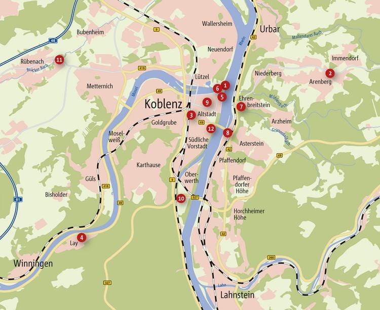 Produktbild: Zu Fu&szlig; durch Koblenz