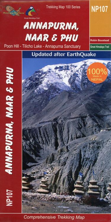 Produktbild: Annapurna, Naar & Phu 1:125 000 NP107