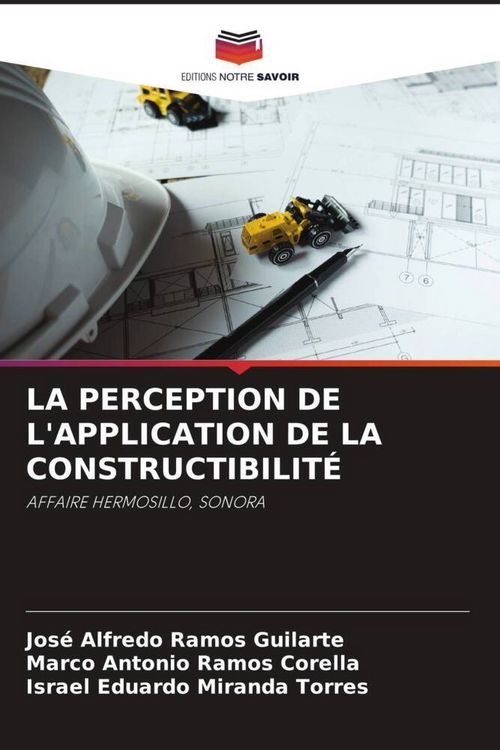 Produktbild: La Perception De L'application De La Constructibilit&eacute;
