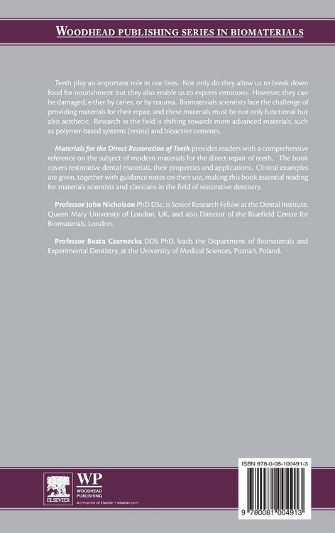 Produktbild: Materials for the Direct Restoration of Teeth