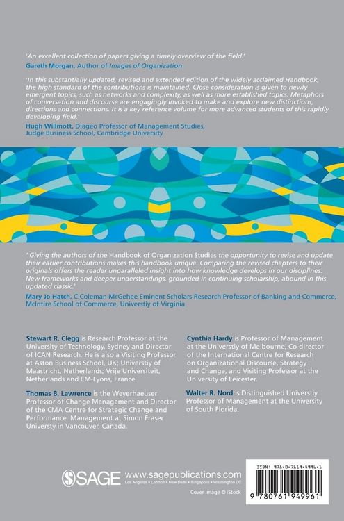Produktbild: The SAGE Handbook of Organization Studies